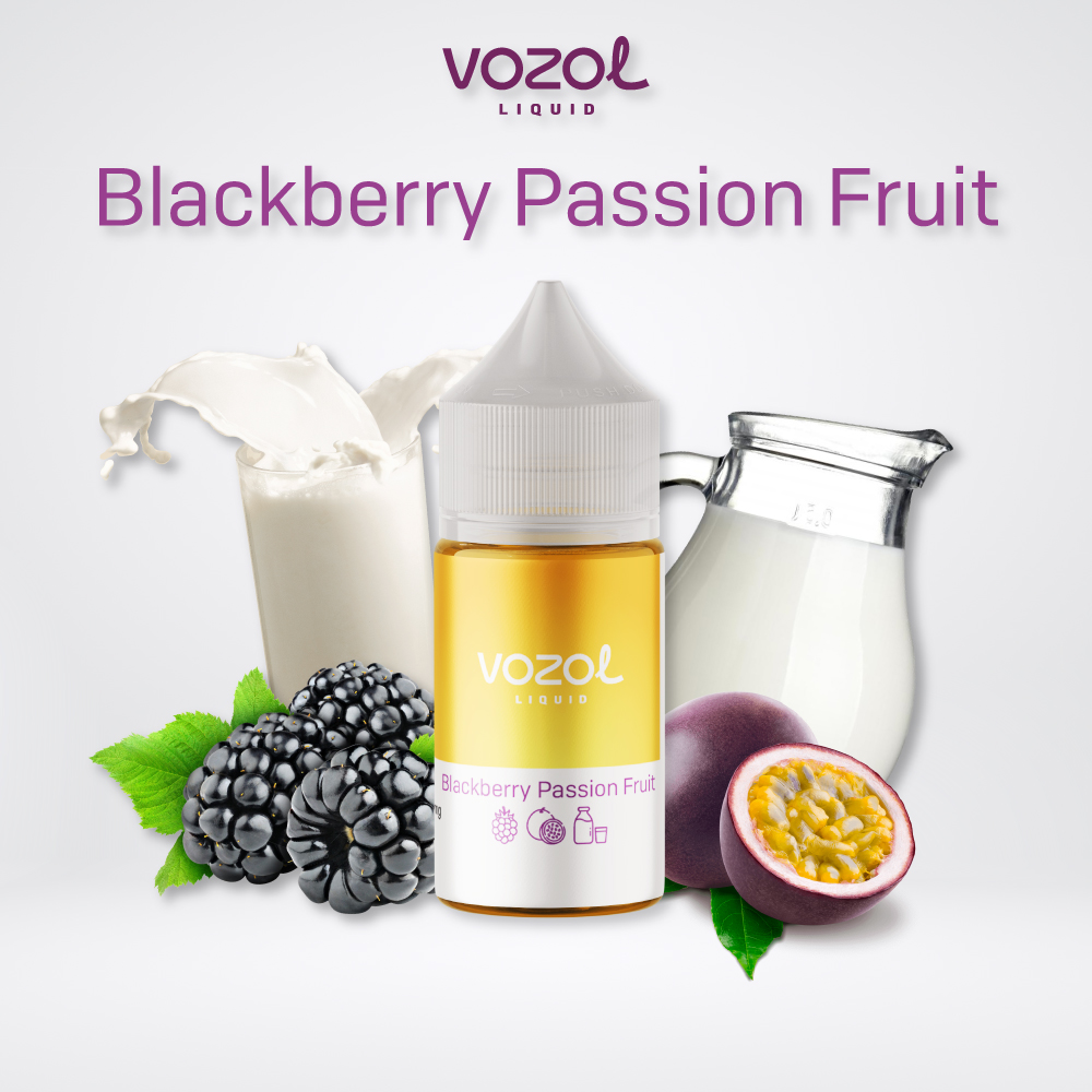 BLACKBERRY-PASSION-FRUIT Blackberry Passion Fruit (Vozol) - Görsel 1